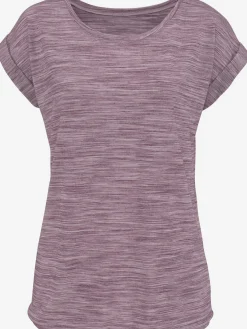 Beachtime T-Shirts<T-shirt à manches courtes effet structuré bicolore