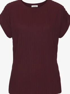 LASCANA T-Shirts<T-shirt à manches courtes encolure haute