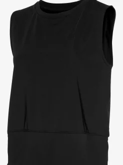 LASCANA ACTIVE T-Shirts<T-shirt à manches courtes haut court en jersey