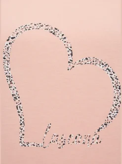 LASCANA T-Shirts<T-shirt à manches courtes imprimé cœur