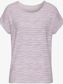 LASCANA T-Shirts<T-shirt à manches courtes imprimé animal tendance