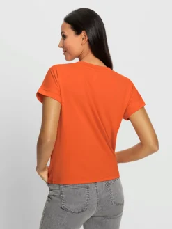 Rick Cardona T-Shirts<T-shirt à manches courtes imprimé à effet 3d