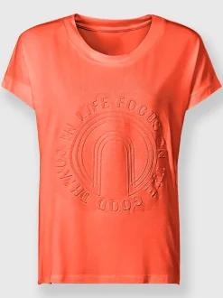 Rick Cardona T-Shirts<T-shirt à manches courtes imprimé à effet 3d