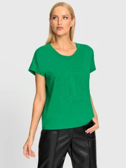 Rick Cardona T-Shirts<T-shirt à manches courtes imprimé à effet 3d