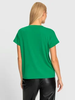 Rick Cardona T-Shirts<T-shirt à manches courtes imprimé à effet 3d