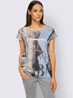 Rick Cardona T-Shirts<T-shirt à manches courtes imprimé