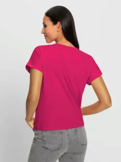 Rick Cardona T-Shirts<T-shirt à manches courtes imprimé à effet 3d