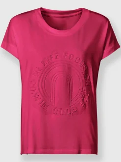 Rick Cardona T-Shirts<T-shirt à manches courtes imprimé à effet 3d