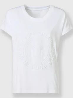 Rick Cardona T-Shirts<T-shirt à manches courtes imprimé à effet 3d