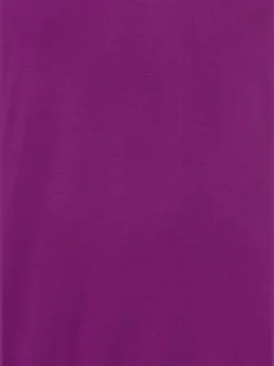 Vivance T-Shirts<T-shirt à manches courtes large bordure à la finition des manches