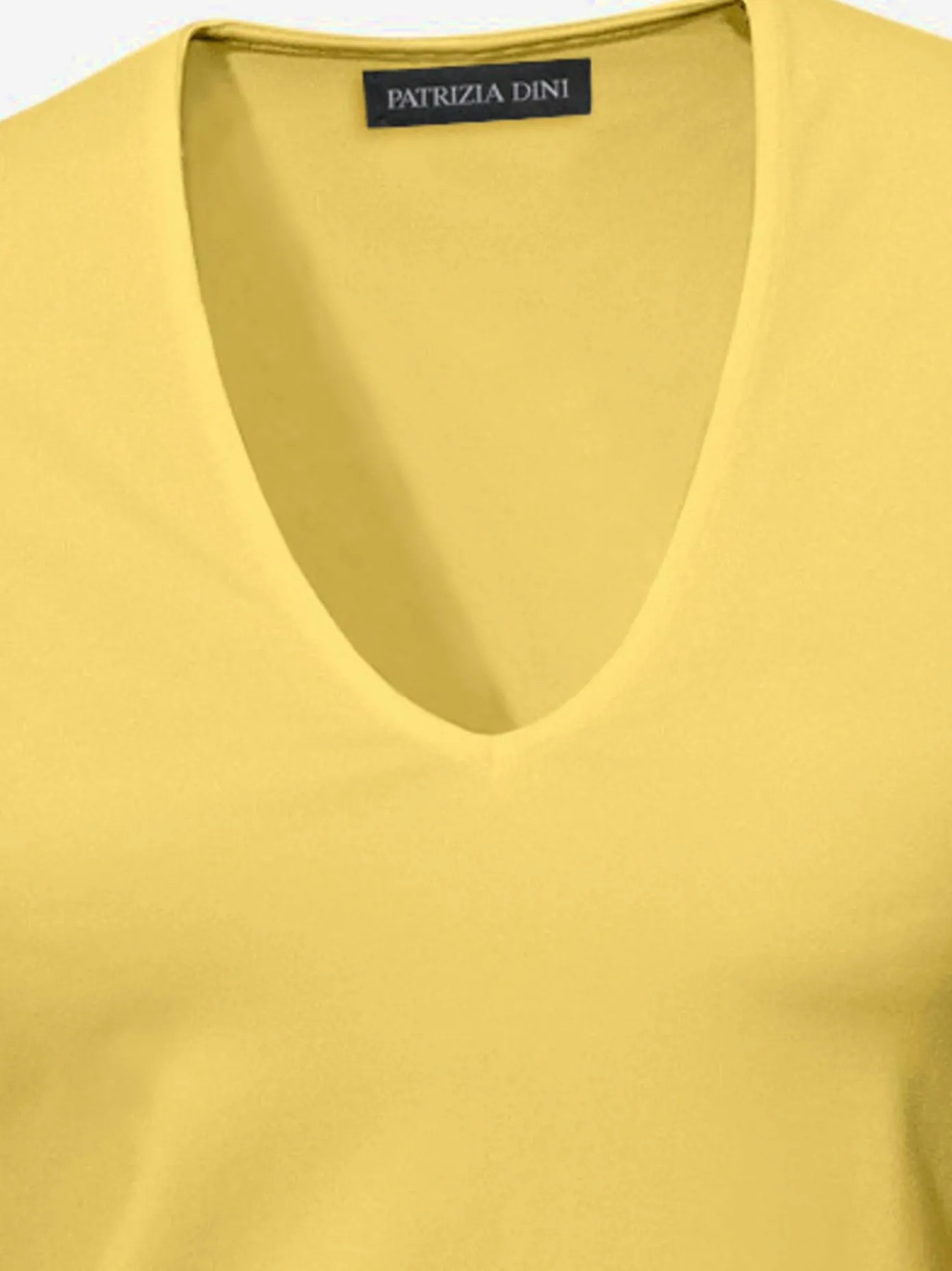 Ashley Brooke T-Shirts<T-shirt à manches courtes manches mi-longues et encolure en v féminine