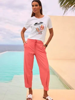 Rick Cardona T-Shirts<T-shirt à manches courtes motif imprimé devant