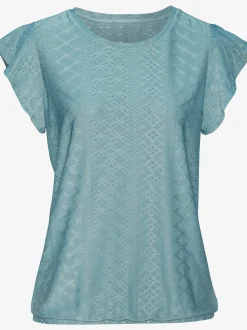 Vivance T-Shirts<T-shirt à manches courtes manches chauve-souris délicates