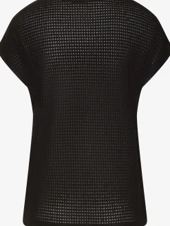 Vivance T-Shirts<T-shirt à manches courtes matière gaufrée légèrement transparente