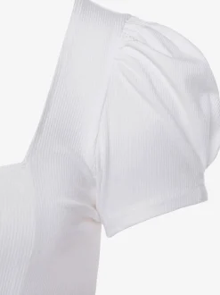 LASCANA T-Shirts<T-shirt à manches courtes manches bouffantes courtes