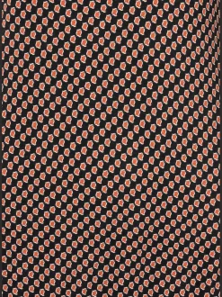 Vivance T-Shirts<T-shirt à manches courtes manches à bords francs avec bordure unie et bouton doré