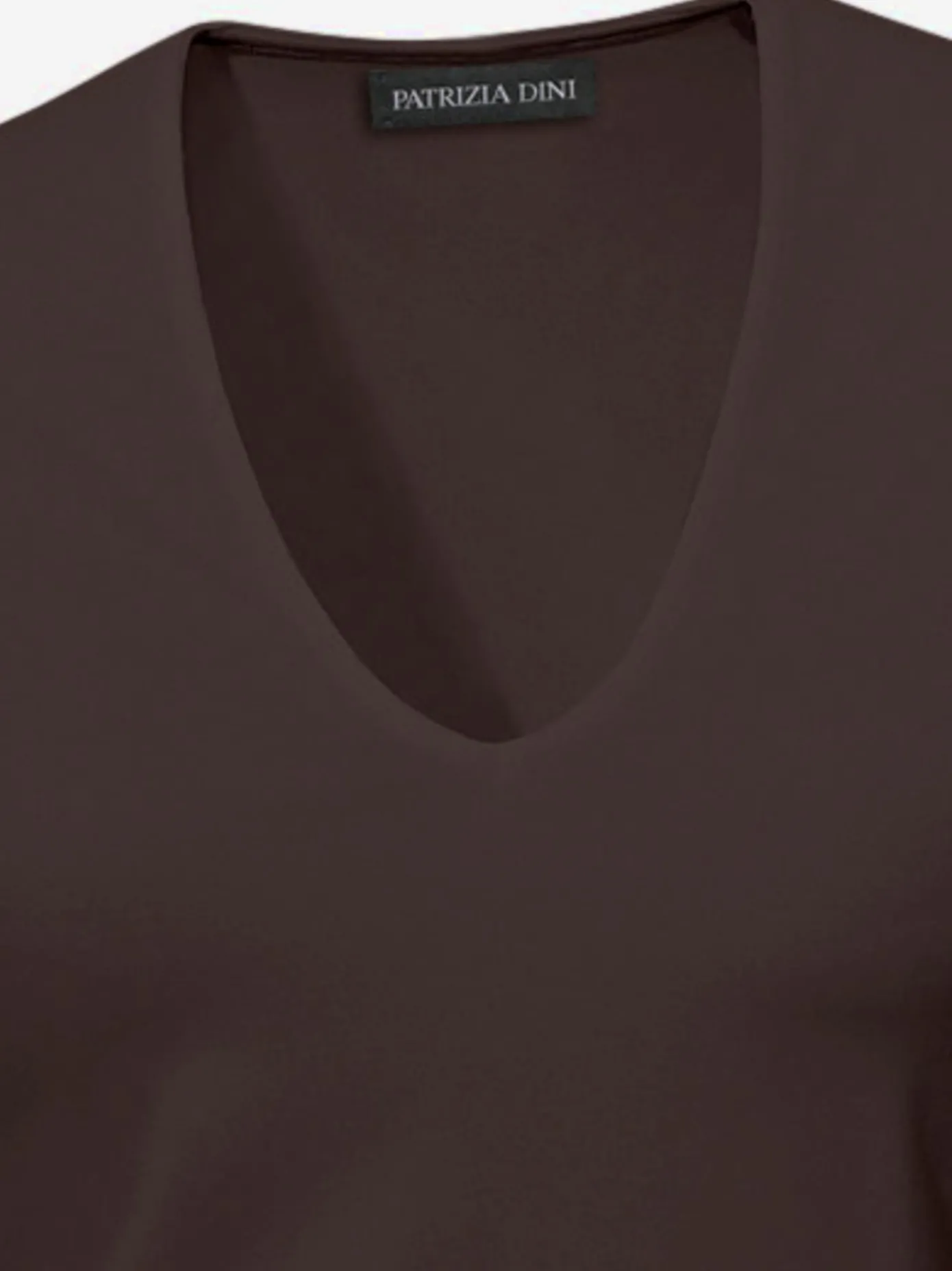 Ashley Brooke T-Shirts<T-shirt à manches courtes manches mi-longues et encolure en v féminine