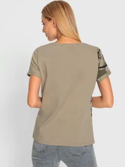 Rick Cardona T-Shirts<T-shirt à manches courtes motifs floraux