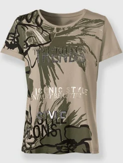 Rick Cardona T-Shirts<T-shirt à manches courtes motifs floraux