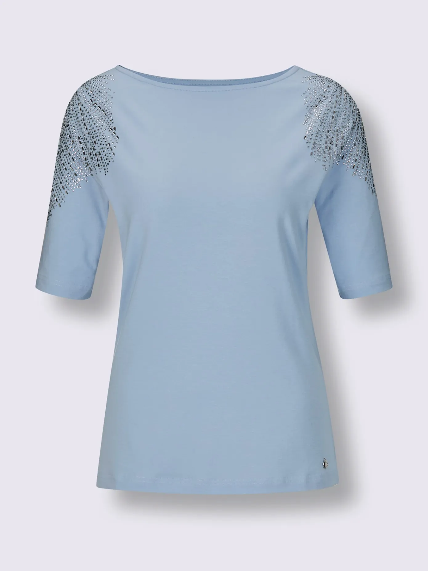 CREATION L PREMIUM Tenues De Cérémonie|T-Shirts<T-shirt à manches courtes mélange coton et lyocell de qualité