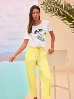 Rick Cardona T-Shirts<T-shirt à manches courtes motif imprimé devant