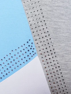 Rick Cardona T-Shirts<T-shirt à manches courtes motif patchwork