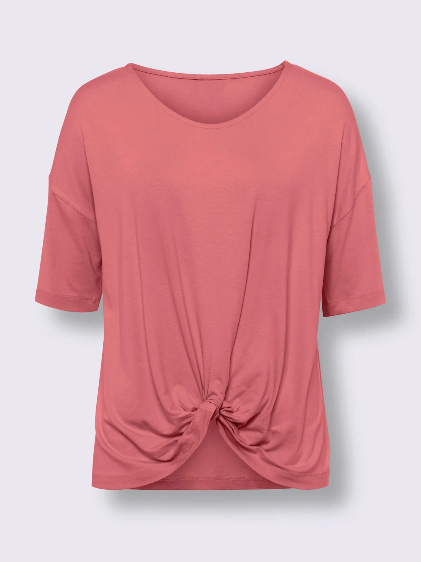 Best Connection T-Shirts<T-shirt à manches courtes nœud décoratif tendance