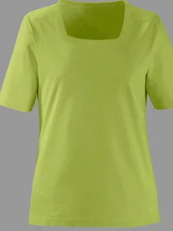 T-Shirts<T-shirt à manches courtes pur coton