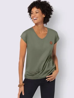 Collection L T-Shirts<T-shirt à manches courtes pur coton