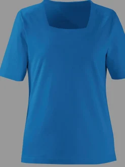 T-Shirts<T-shirt à manches courtes pur coton