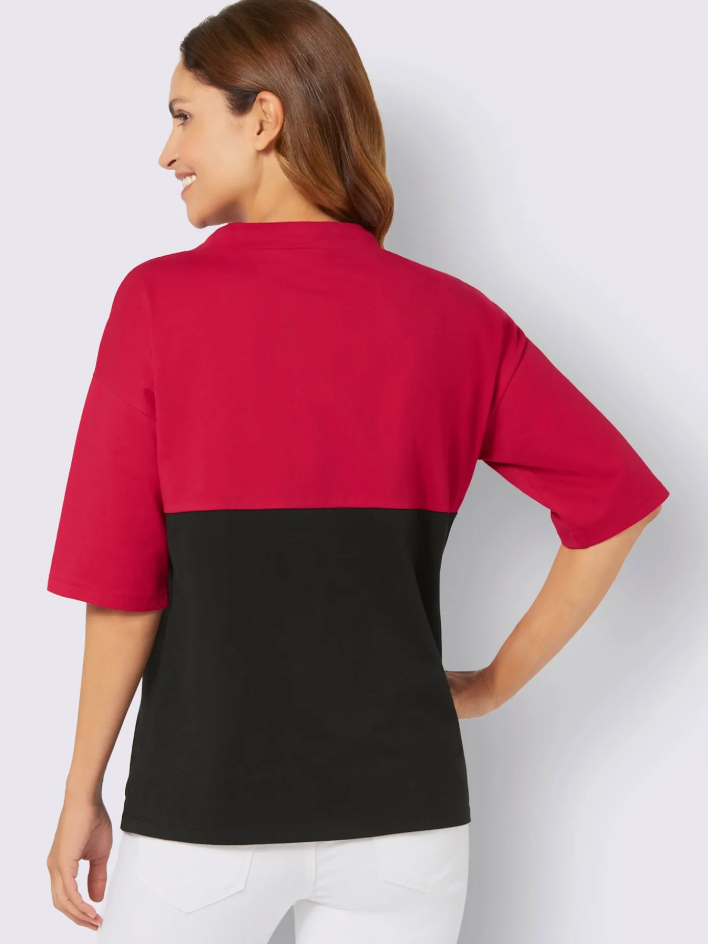 T-Shirts<T-shirt à manches courtes pur coton