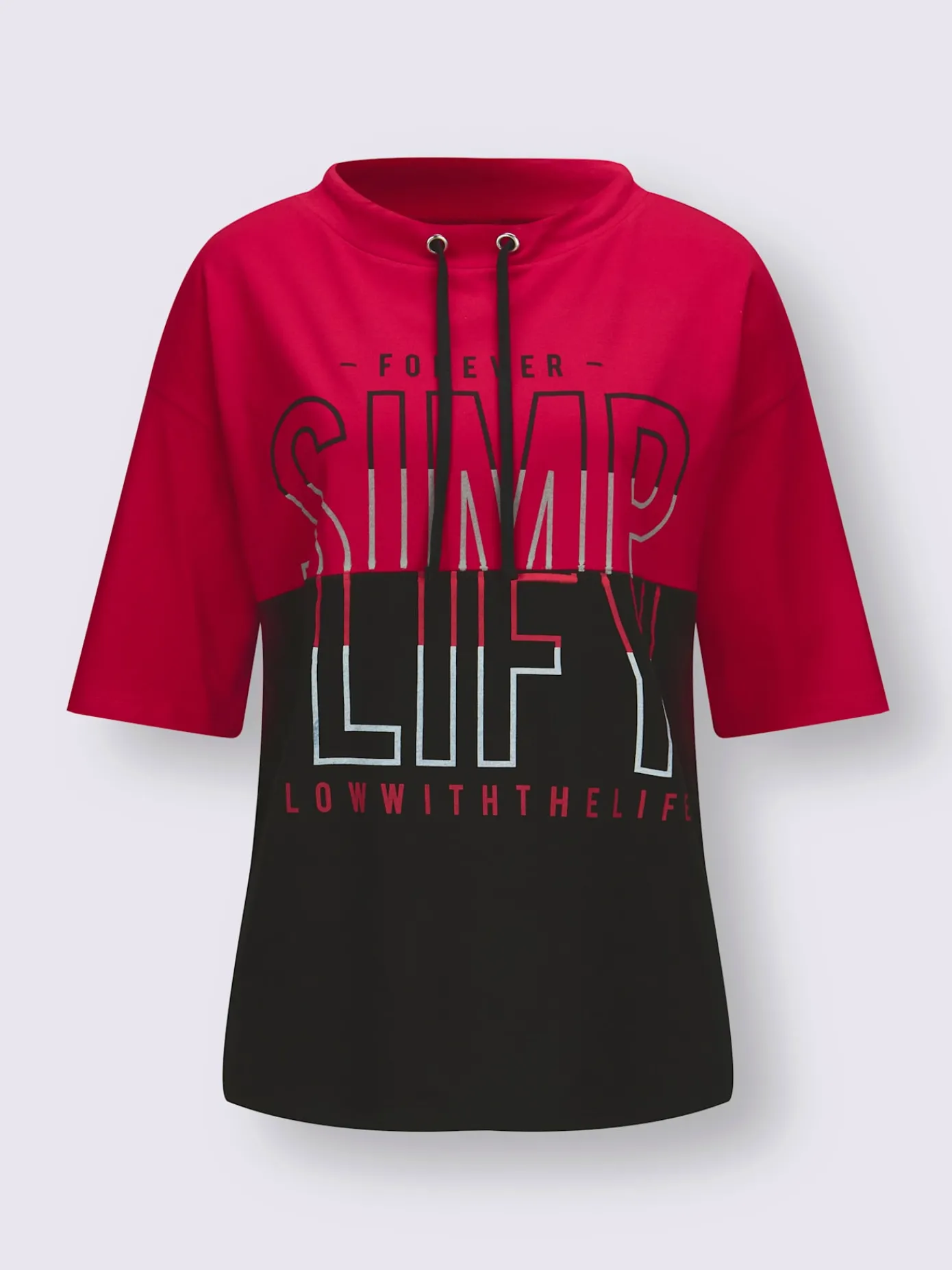 T-Shirts<T-shirt à manches courtes pur coton