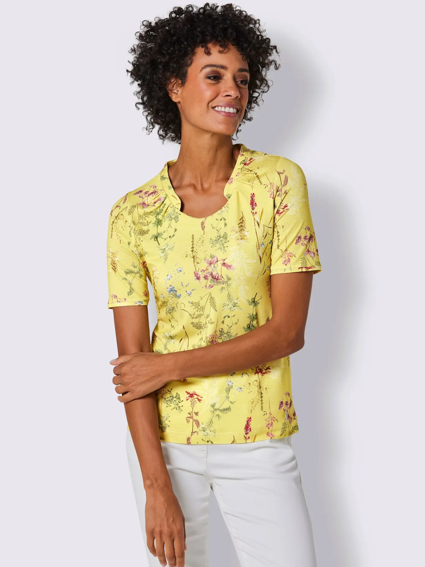 CREATION L PREMIUM T-Shirts<T-shirt à manches courtes qualité lyocell