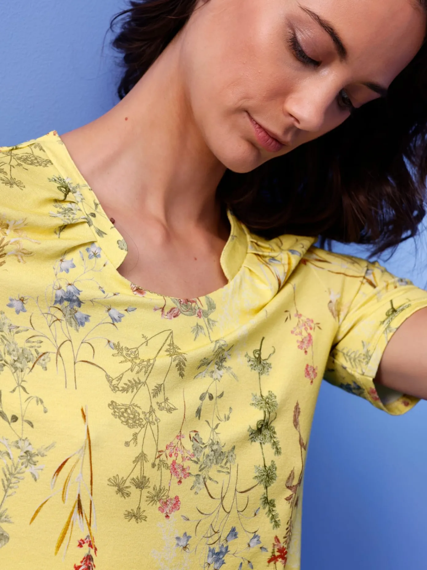 CREATION L PREMIUM T-Shirts<T-shirt à manches courtes qualité lyocell