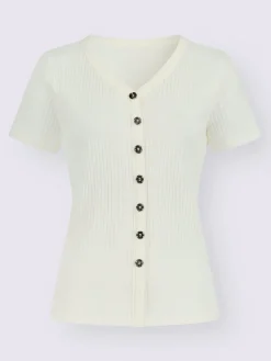 Collection L T-Shirts<T-shirt à manches courtes qualité viscose extensible souple