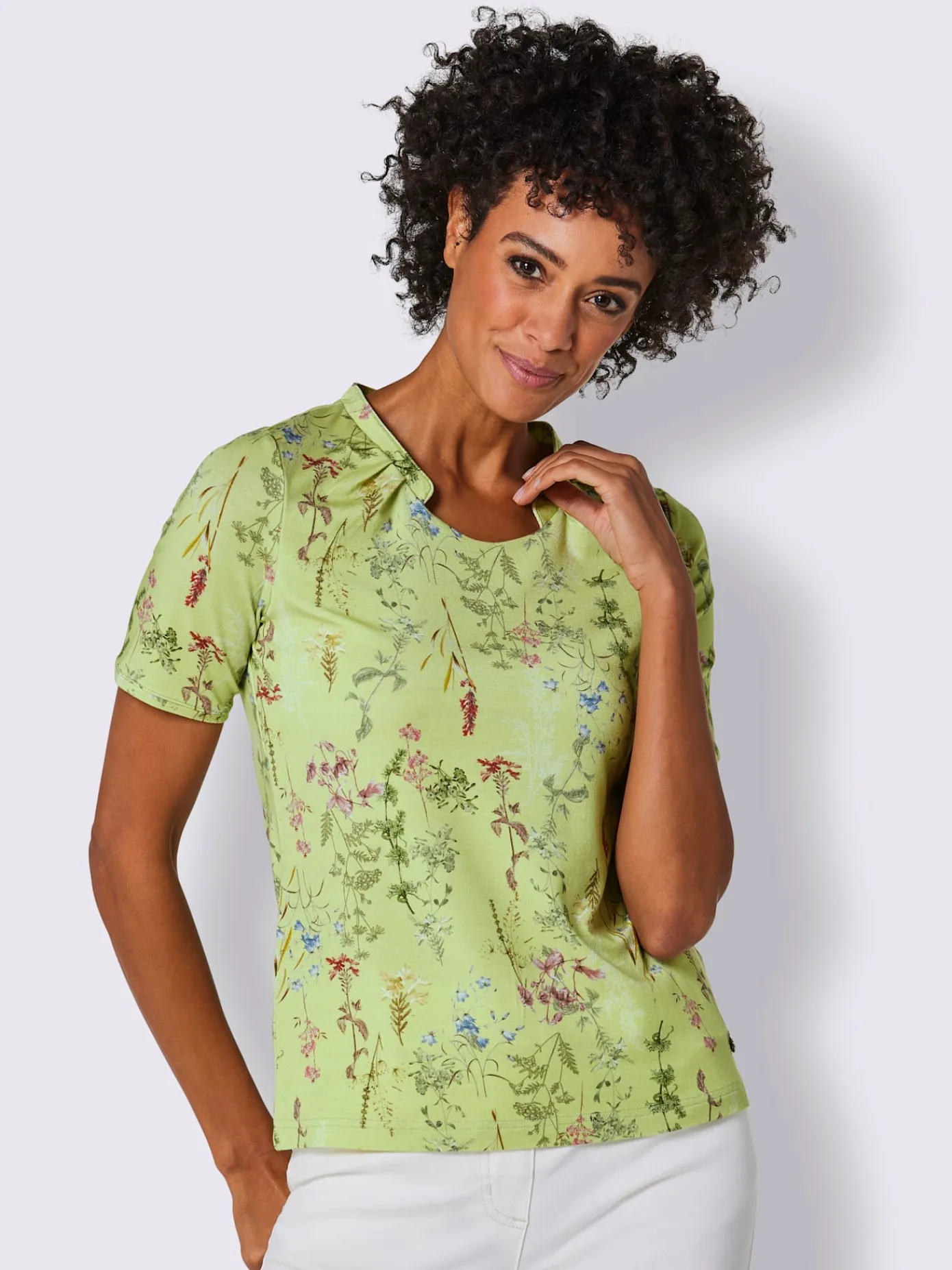 CREATION L PREMIUM T-Shirts<T-shirt à manches courtes qualité lyocell