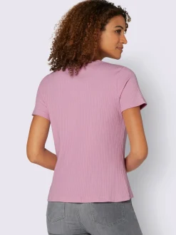 Collection L T-Shirts<T-shirt à manches courtes qualité viscose extensible souple