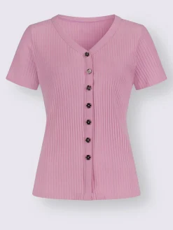 Collection L T-Shirts<T-shirt à manches courtes qualité viscose extensible souple