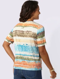 Collection L T-Shirts<T-shirt à manches courtes qualité viscose douce