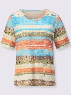 Collection L T-Shirts<T-shirt à manches courtes qualité viscose douce