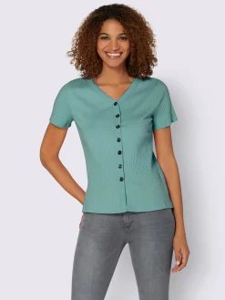 Collection L T-Shirts<T-shirt à manches courtes qualité viscose extensible souple