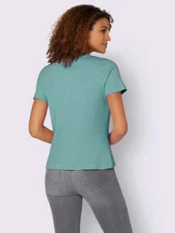 Collection L T-Shirts<T-shirt à manches courtes qualité viscose extensible souple