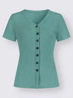 Collection L T-Shirts<T-shirt à manches courtes qualité viscose extensible souple