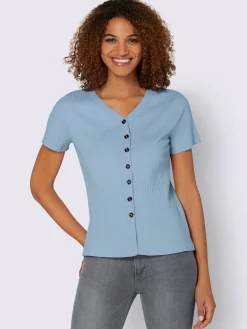 Collection L T-Shirts<T-shirt à manches courtes qualité viscose extensible souple