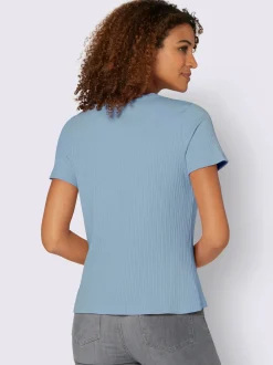 Collection L T-Shirts<T-shirt à manches courtes qualité viscose extensible souple