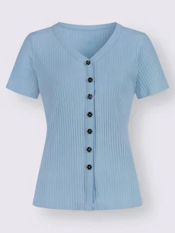 Collection L T-Shirts<T-shirt à manches courtes qualité viscose extensible souple