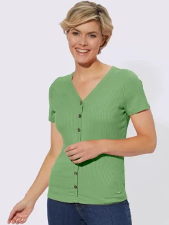 Collection L T-Shirts<T-shirt à manches courtes qualité viscose extensible souple