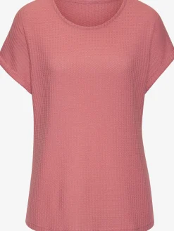 Vivance T-Shirts<T-shirt à manches courtes qualité piqué ultra-douce