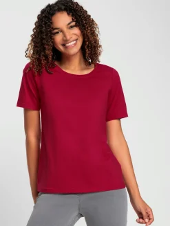 Collection L T-Shirts<T-shirt à manches courtes qualité coton