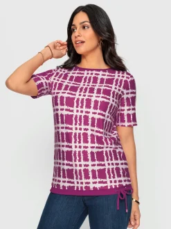 T-Shirts<T-shirt à manches courtes superbe qualité douce et fluide